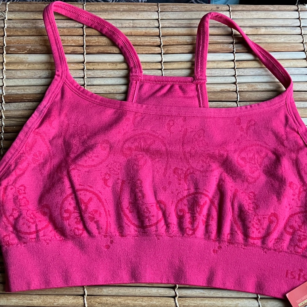 Isis Women's Vibrant Pink Sports Bra